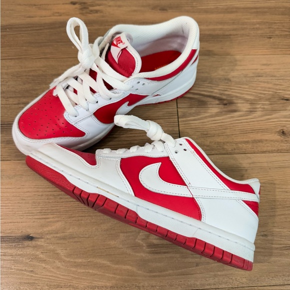 Nike Women's Sneakers Red and White - Picture 1 of 4